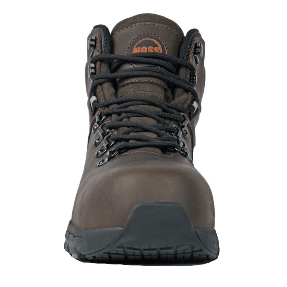 Hoss Mens Ticker Composite Toe Waterproof Brown Boots (NWT) - Picture 4 of 6